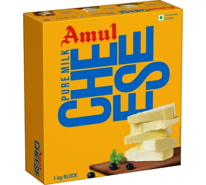Amul processed cheese used in Amdavadi Streetz specialties